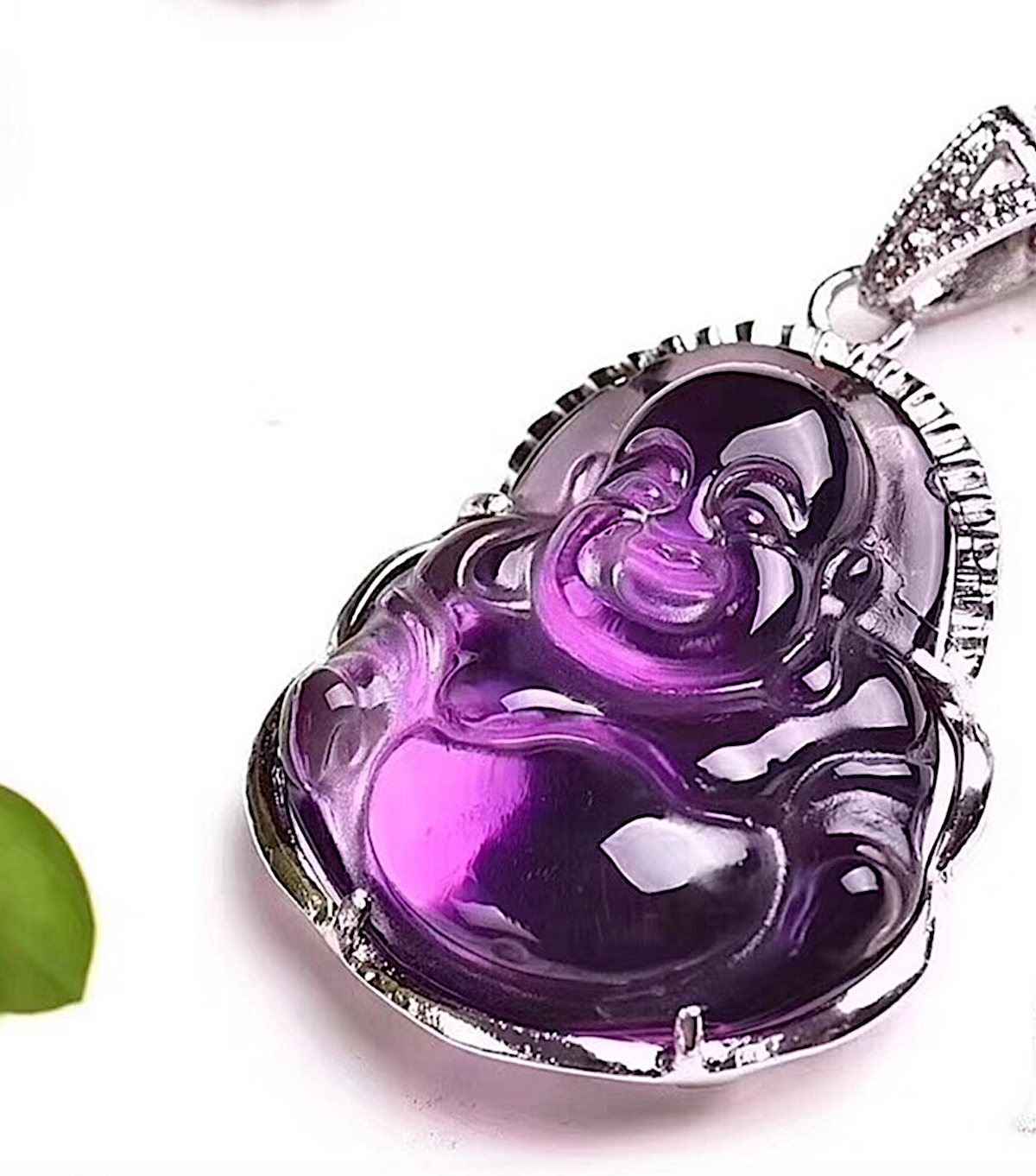 Amethyst 2025 buddha pendant